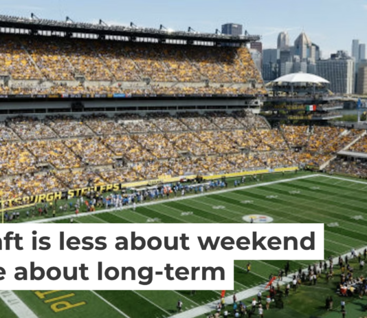 By selecting Pittsburgh for the draft, the NFL signals that the city is a premier destination. Justin K. Aller/Getty Images Sport